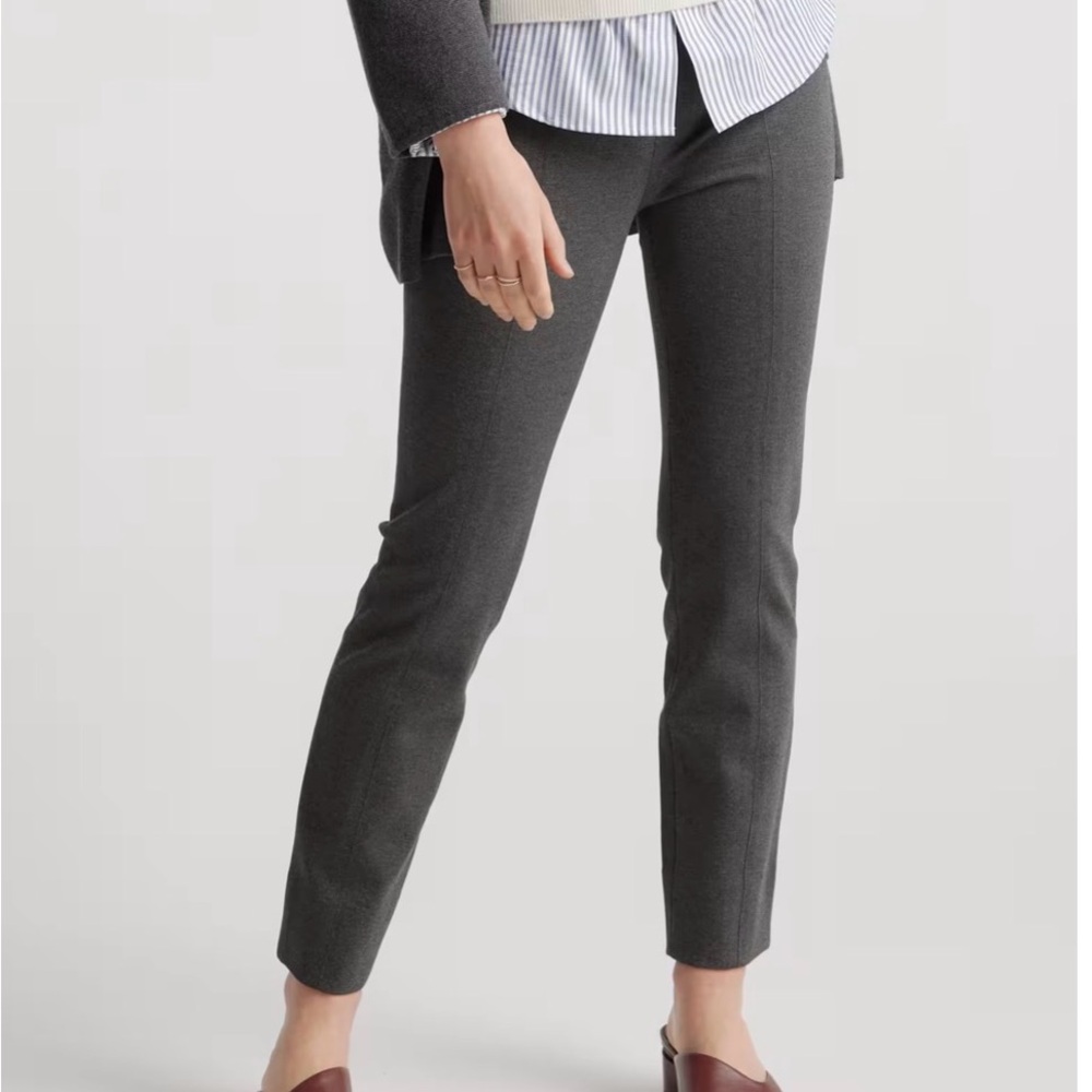 Black and Gray Pants